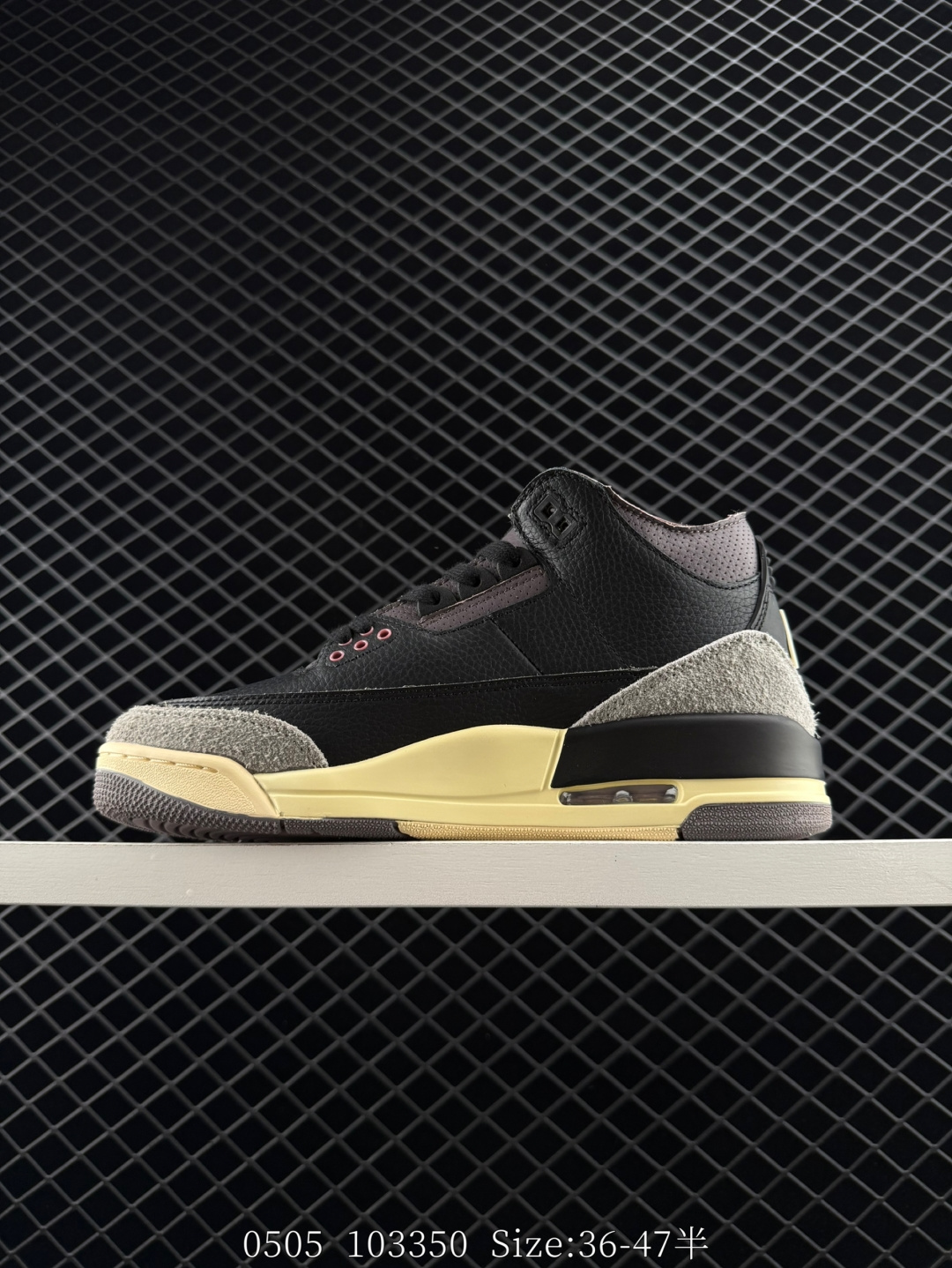 A Ma Maniere x Air Jordan 3 Retro “Black” AJ3